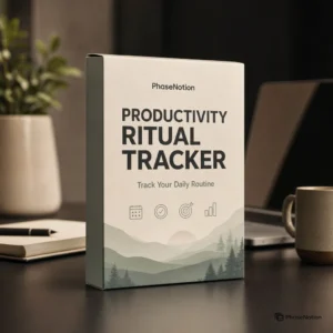 Productivity Ritual Tracker