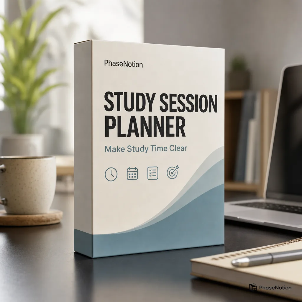 Study Session Planner