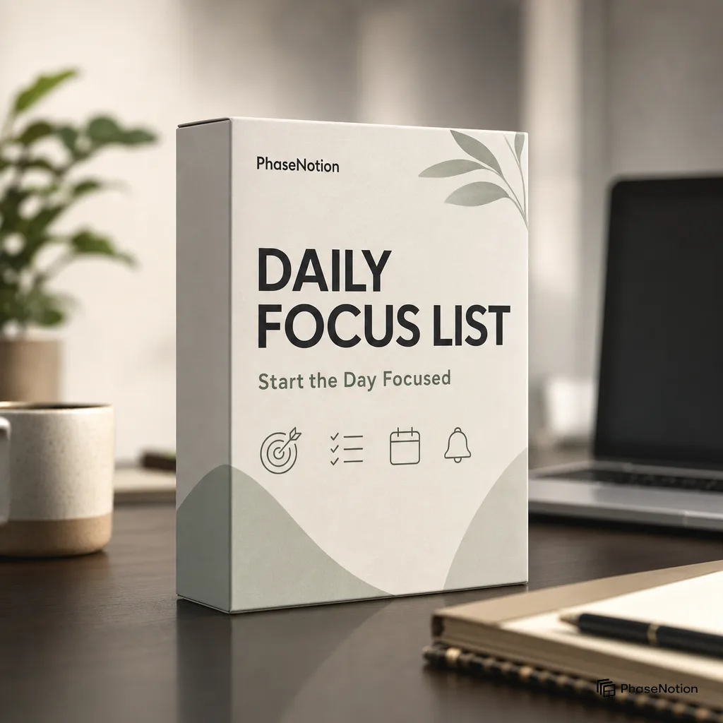 Daily Focus List