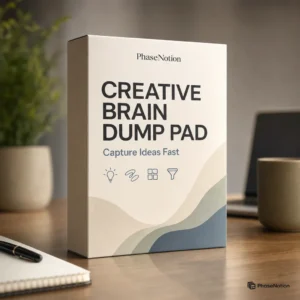 Creative Brain Dump Pad