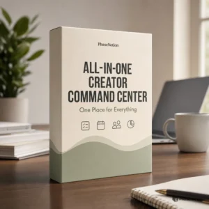 All-in-One Creator Command Center