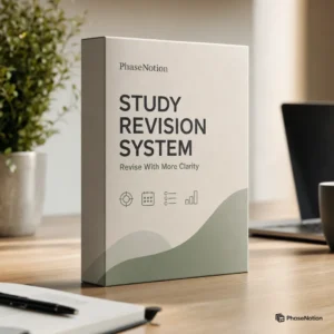 Study Revision System