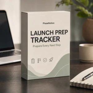 Launch Prep Tracker