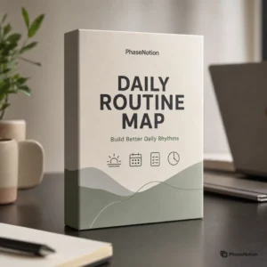 Daily Routine Map