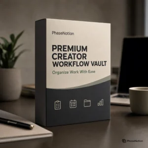 Premium Creator Workflow Vault