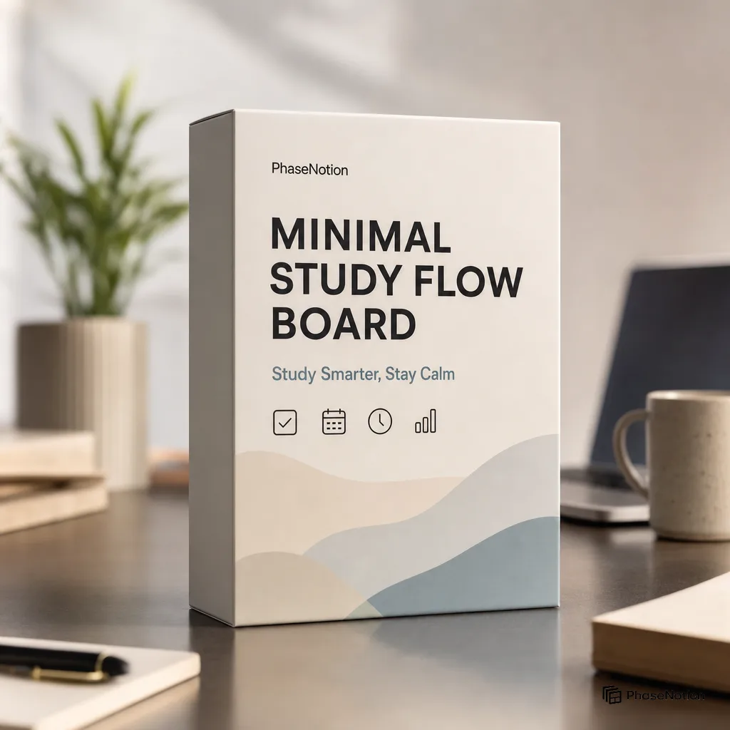 Minimal Study Flow Board