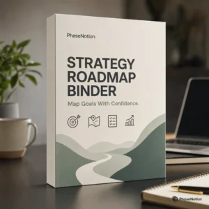 Strategy Roadmap Binder