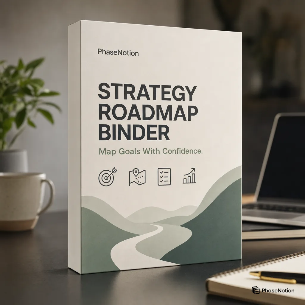 Strategy Roadmap Binder