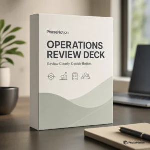 Operations Review Deck